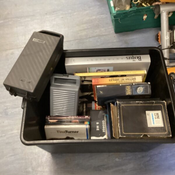 Music memorabilia book lot featuring The Beatles, Tina Turner and Cher.