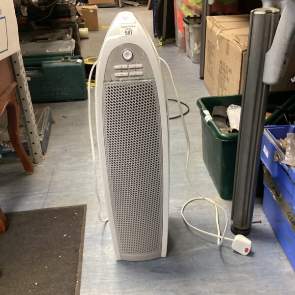 White Bionaire air conditioner unit for home cooling.