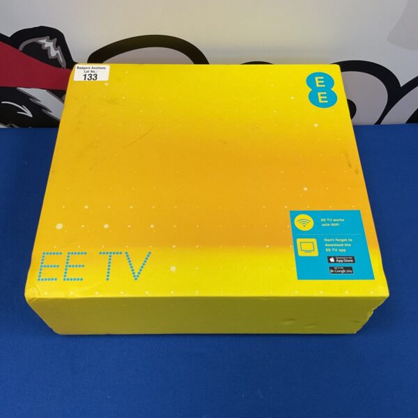 EE WiFi TV box for streaming content to television.