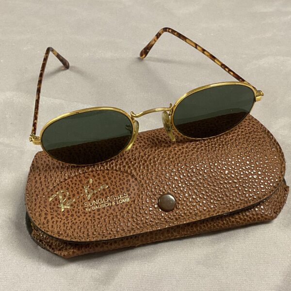 Vintage Ray Ban sunglasses with original Bausch and Lomb case.