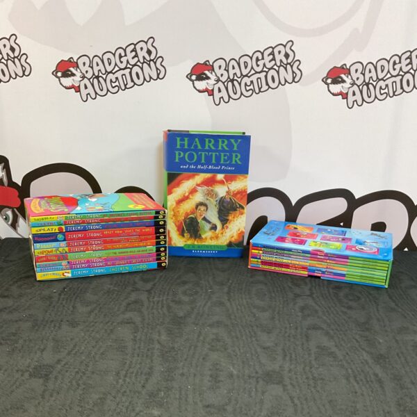 First edition Harry Potter book with Jeremy Strong collection.