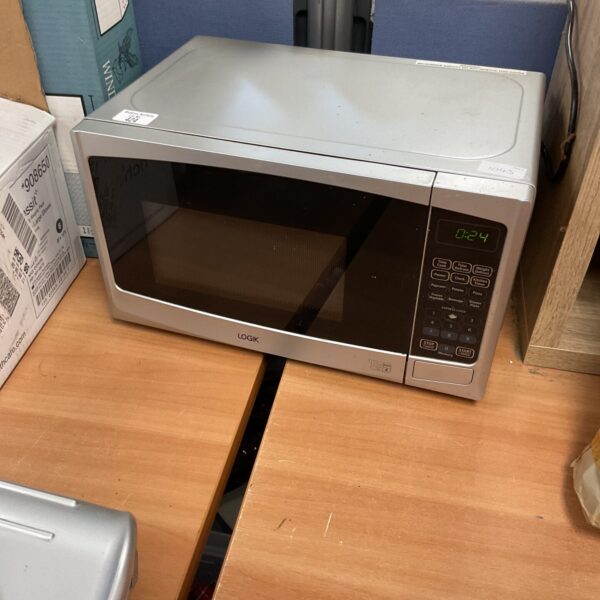 Used Logik LMM-201 microwave oven for kitchen appliance.