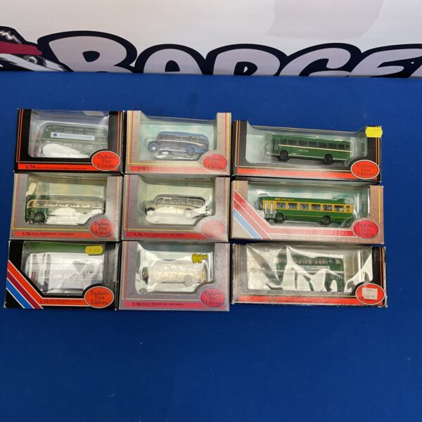 Lot of Gibson first edition diecast models in boxes.