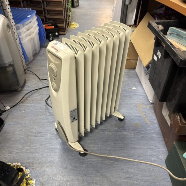 White Dimplex eco portable heater for home comfort.