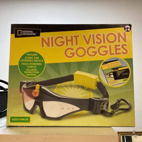National Geographic night vision goggles for outdoor exploration.