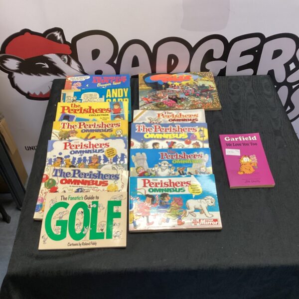 Quantity of the perishers omnibus annuals & andy capp annuals