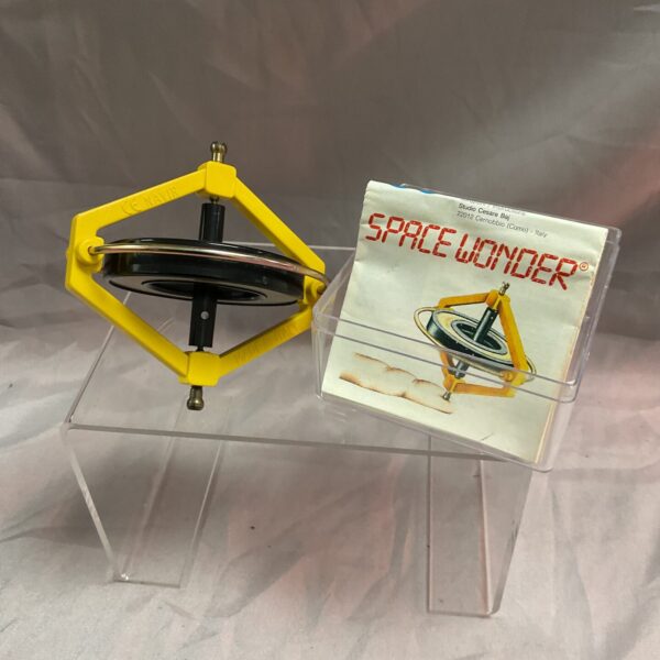 Vintage Habit Space Wonder gyroscope, a colourful educational toy.