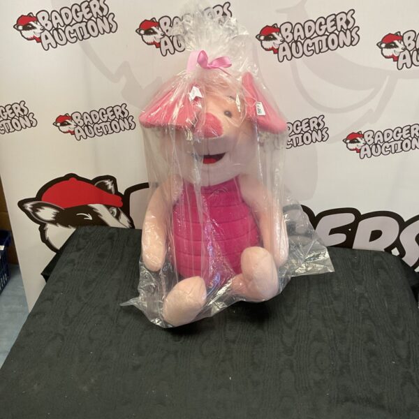 Large Disney Winnie the Pooh Piglet plush toy.