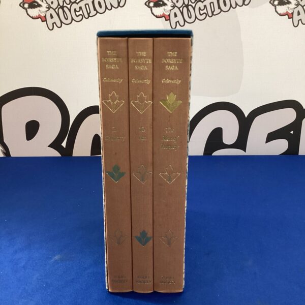 Folio Society edition of The Forsyte Saga book set.