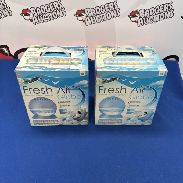 Pair of Jml Fresh Air Globes for odour elimination.