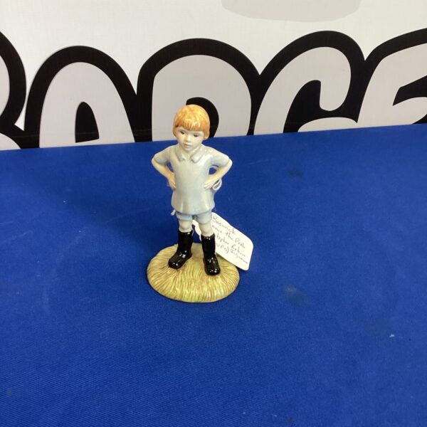 Vintage Beswick Christopher Robin figurine, collectible pottery.
