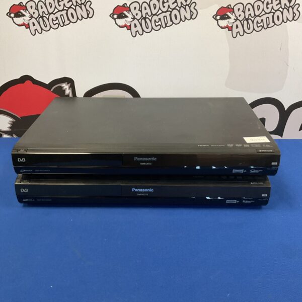 Panasonic DMR-EX773 DVD HDD recorder front view.