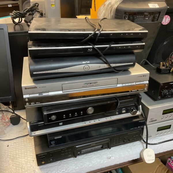 Lot of DVD and Blu-ray players including Toshiba and Humax.