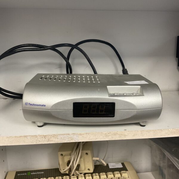 Vintage Technomate vb433286 set top box for satellite television.