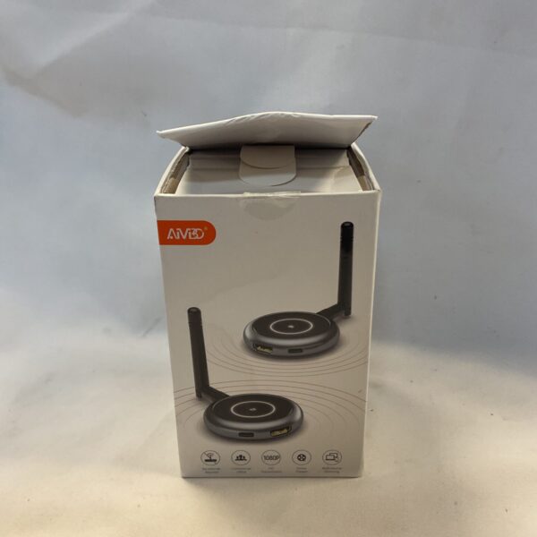 Aivibo wireless HD transmitter receiver kit with antenna.