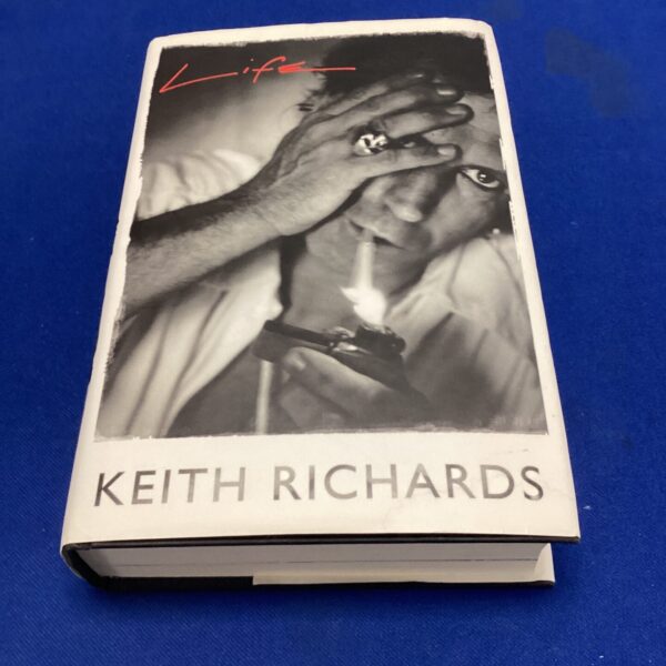 Keith Richards Life autobiography book cover.