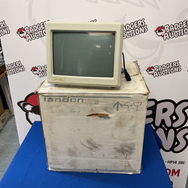 Vintage Tandon Zenith computer monitor, classic CRT display.