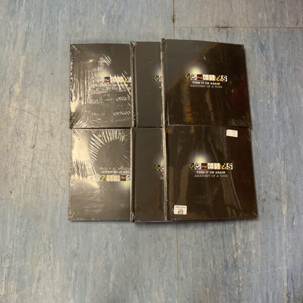 Sealed Genesis Turn It On Again Anatomy of a Tour concert programs.