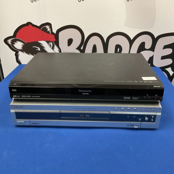 Vintage DVD recorder from Sony or Panasonic for home cinema.