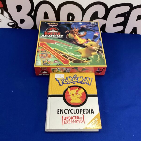 Vintage Pokemon Game Boy game with Encyclopaedia guide.