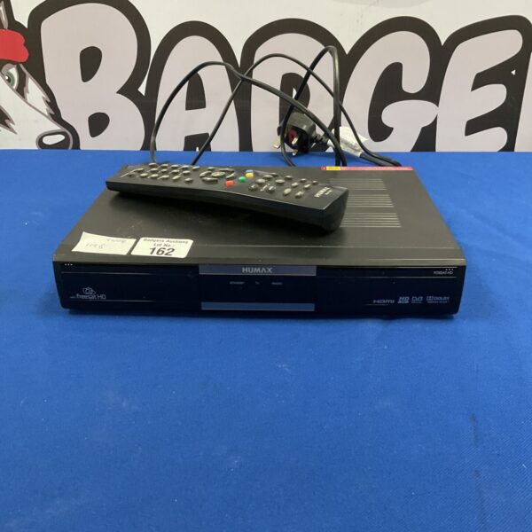 Black Humax FoxSat-HD digital satellite receiver for TV.
