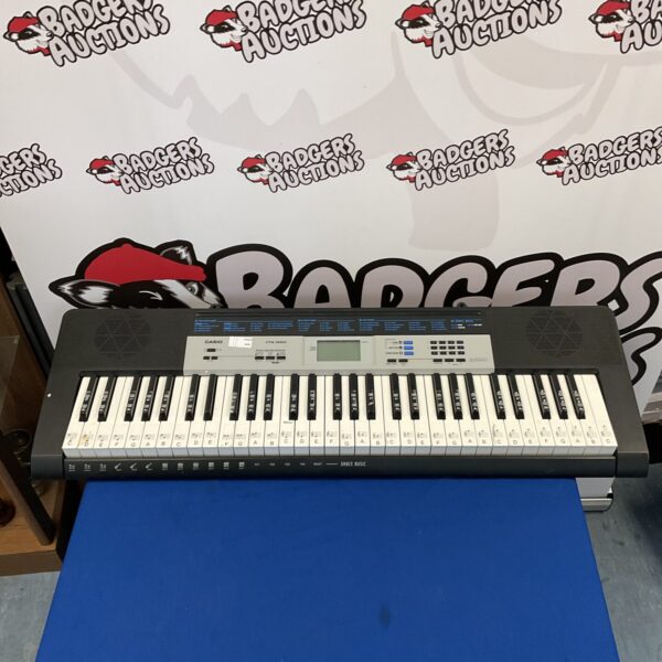 Casio CTK-1550 keyboard, a portable electronic musical instrument.