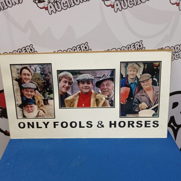 Vintage photograph of Del Boy and Rodney from Only Fools and Horses.