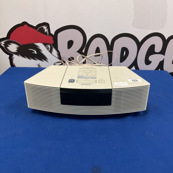 Vintage Bose Wave radio CD player AWR1 tabletop audio system.