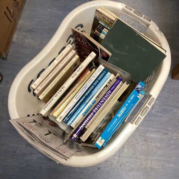 Vintage fishing books lot including "Fishing Season" and "Old Gamekeepers".