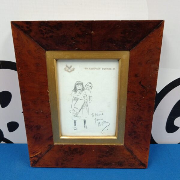 Original Phil May character illustration, 20 Hanover Square, Victorian art.