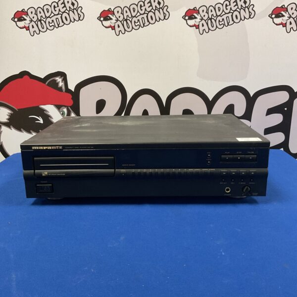 Vintage Marantz CD-52 CD player in silver finish.