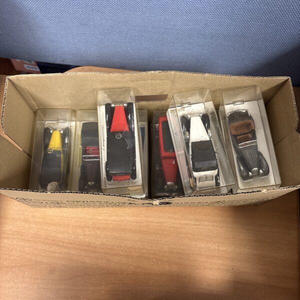 Vintage Solido diecast car lot in original boxes.