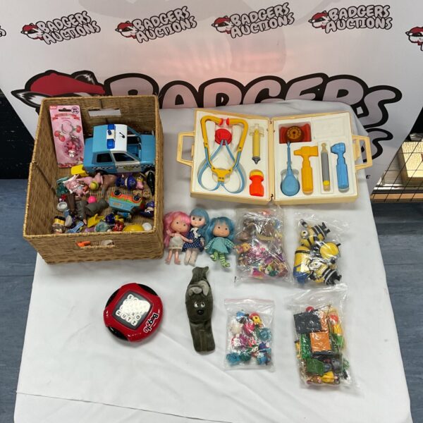 Childrens toy bundle with Fisher Price and Moshi Monsters.