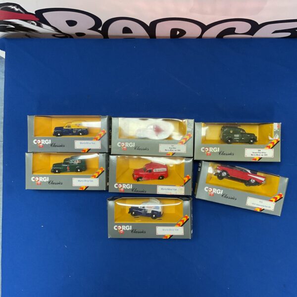 Corgi Classics diecast cars lot including Morris Minor Van.