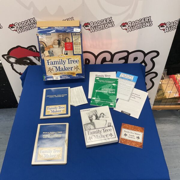 Deluxe 15 CD set of Family Tree Maker genealogy software for Windows 95/98.