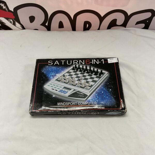 Saturn 6 in 1 mindsport computer handheld chess game