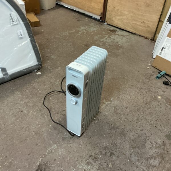 Used Blues panel heater for supplemental warmth.