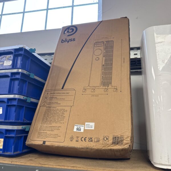 Used Blyss oil filled radiator for home heating.