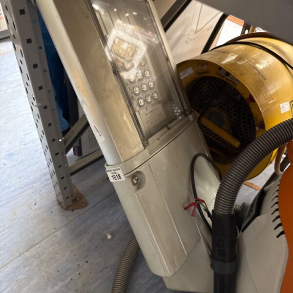 Ciara 60-watt workshop light with flexible arm.