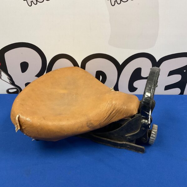 Vintage Harley Davidson or Indian motorcycle pillion seat