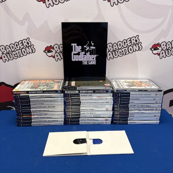 Large joblot of PlayStation 2 games for retro gaming collectors.