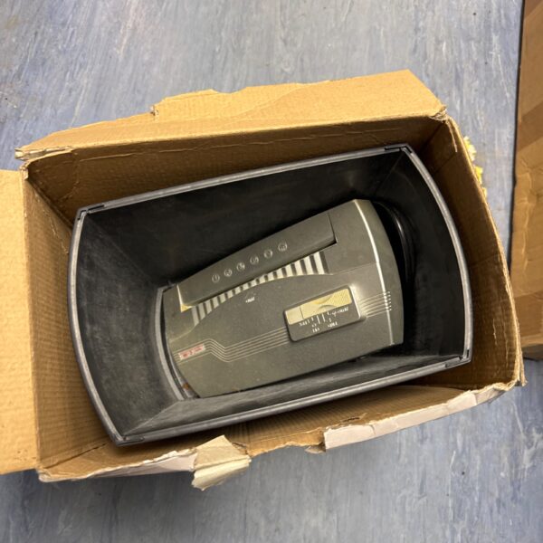 Vintage Shred-et C-08 paper shredder for office use.