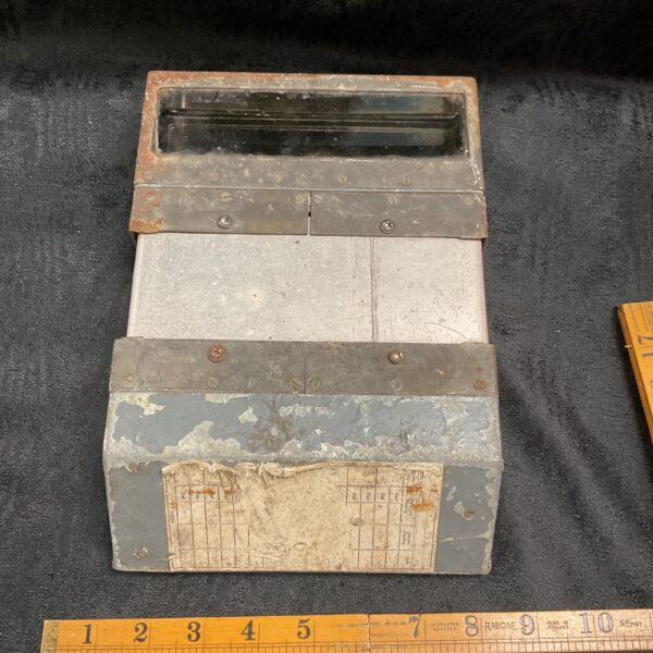 Vintage WW2 Churchill tank driver’s periscope, a rare military collectible.