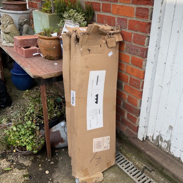 Two packs of Darphe mosaic asphalt shingles in original packaging.