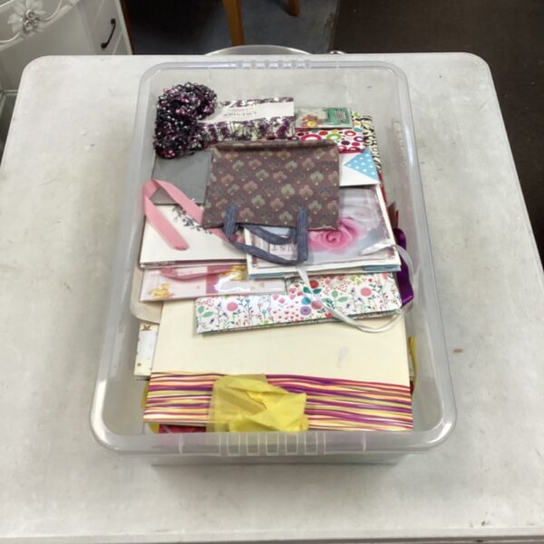 Assorted gift bag lot for parties and celebrations.