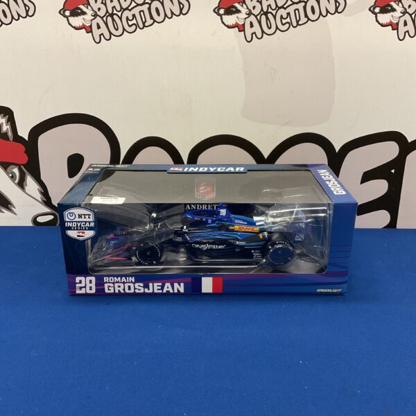 Greenlight Collectibles 1:24 scale diecast IndyCar of Romain Grosjean.