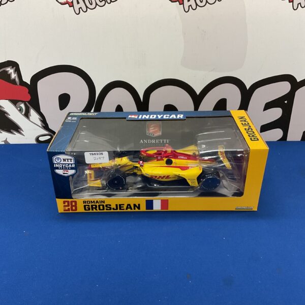 Greenlight Collectibles 1:24 scale Romain Grosjean IndyCar diecast model