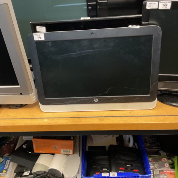 HP all-in-one computer TPC-PO52-19, a vintage desktop PC.