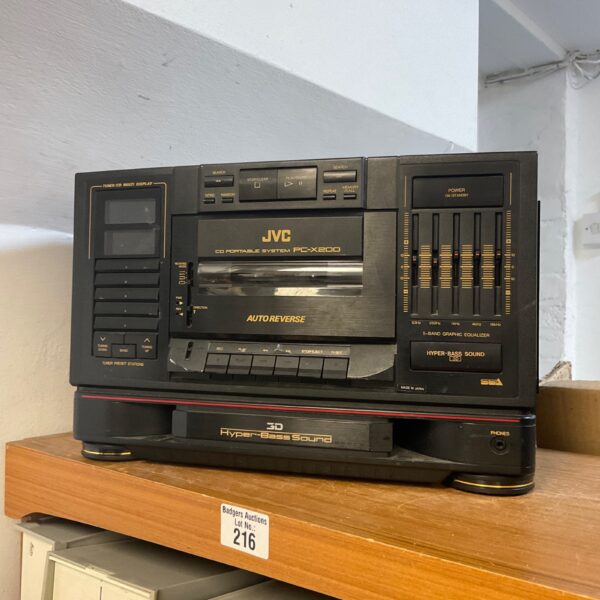 JVC CD portable system PC – X200