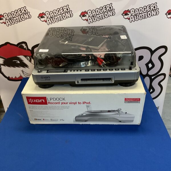 Ion LP2CD turntable and vinyl converter for digitising music.